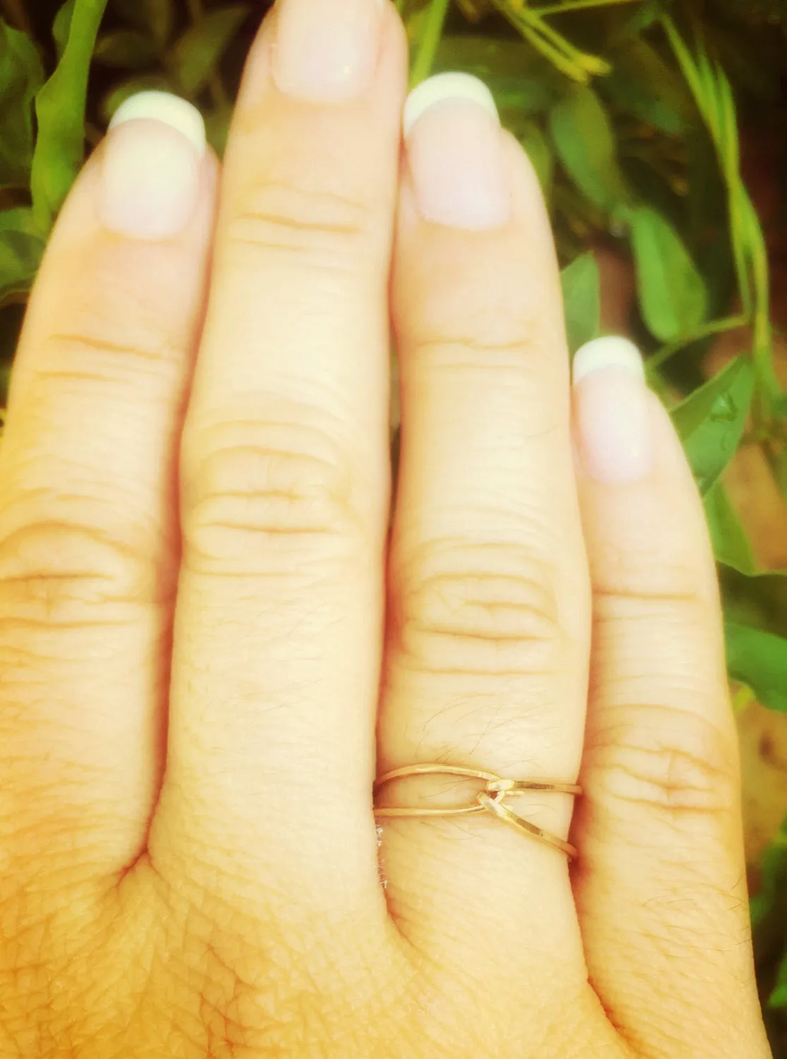 Thin Gold Band, Gold Band, Hug Ring, Mother Daughter Ring, Ring, Gold Ring, Stacking Ring, Promise Ring