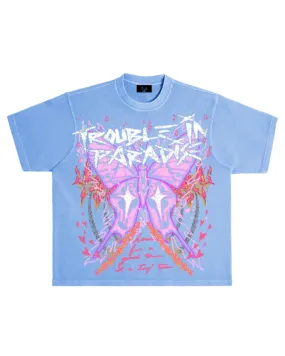 Trouble In Paradise Box Oversized Tee