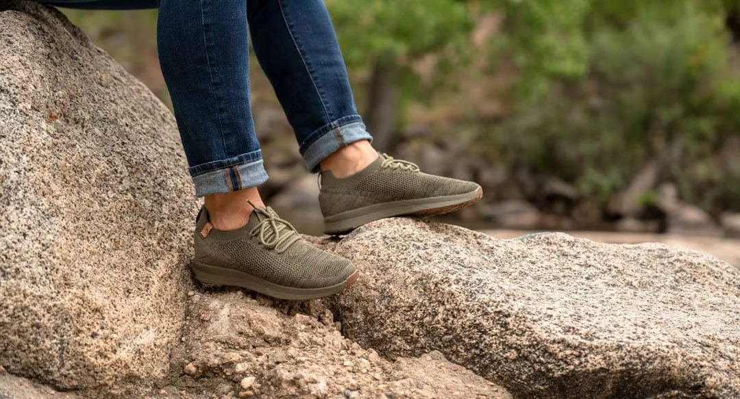 Tsavo 2.0 Men's Recycled PET Sneakers | Burnt Olive & Obsidian