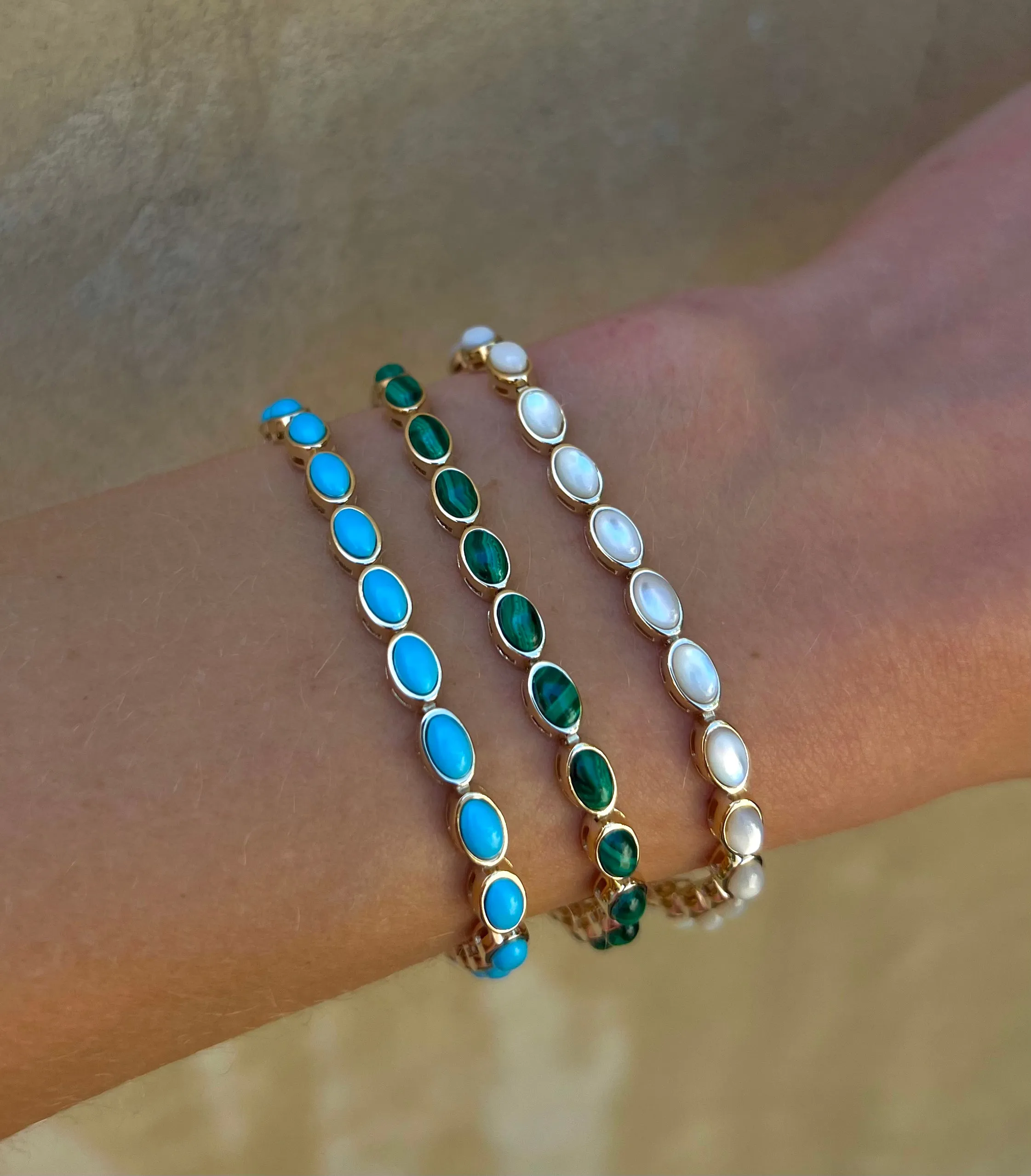 Turquoise Tennis Bracelet