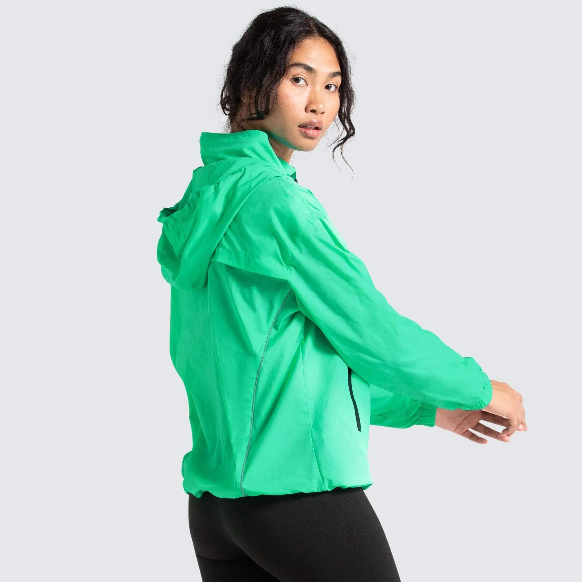 Unisex Marked Running Jacket - Teal