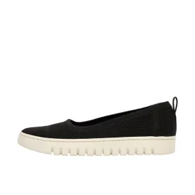 Vionic Womens Uptown Knit Skimmer Flat Black