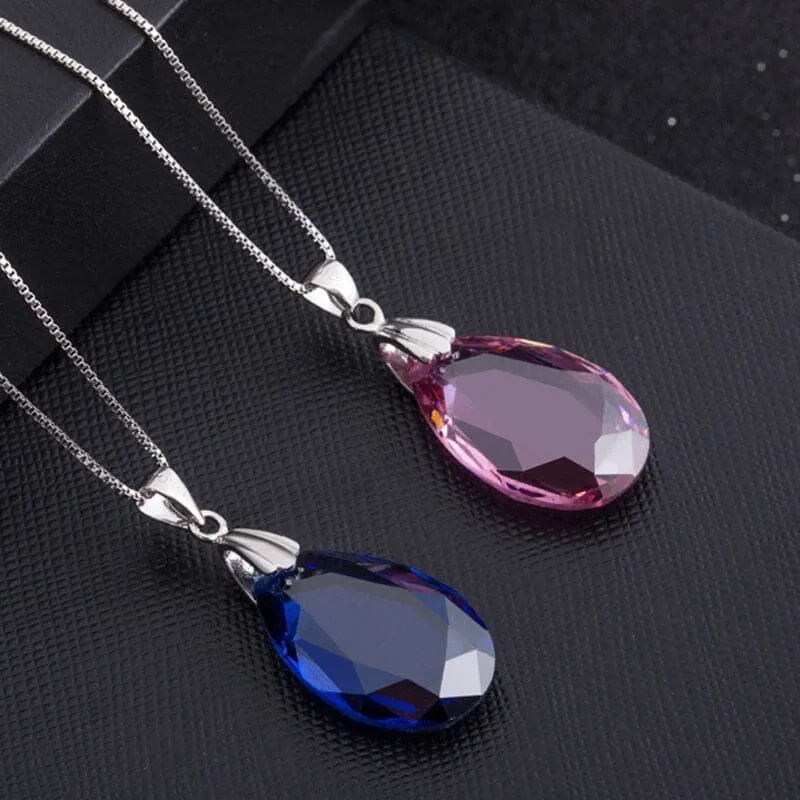 Water Drop Pendant Necklace