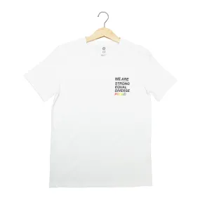 We Are PROUD T-shirt | White