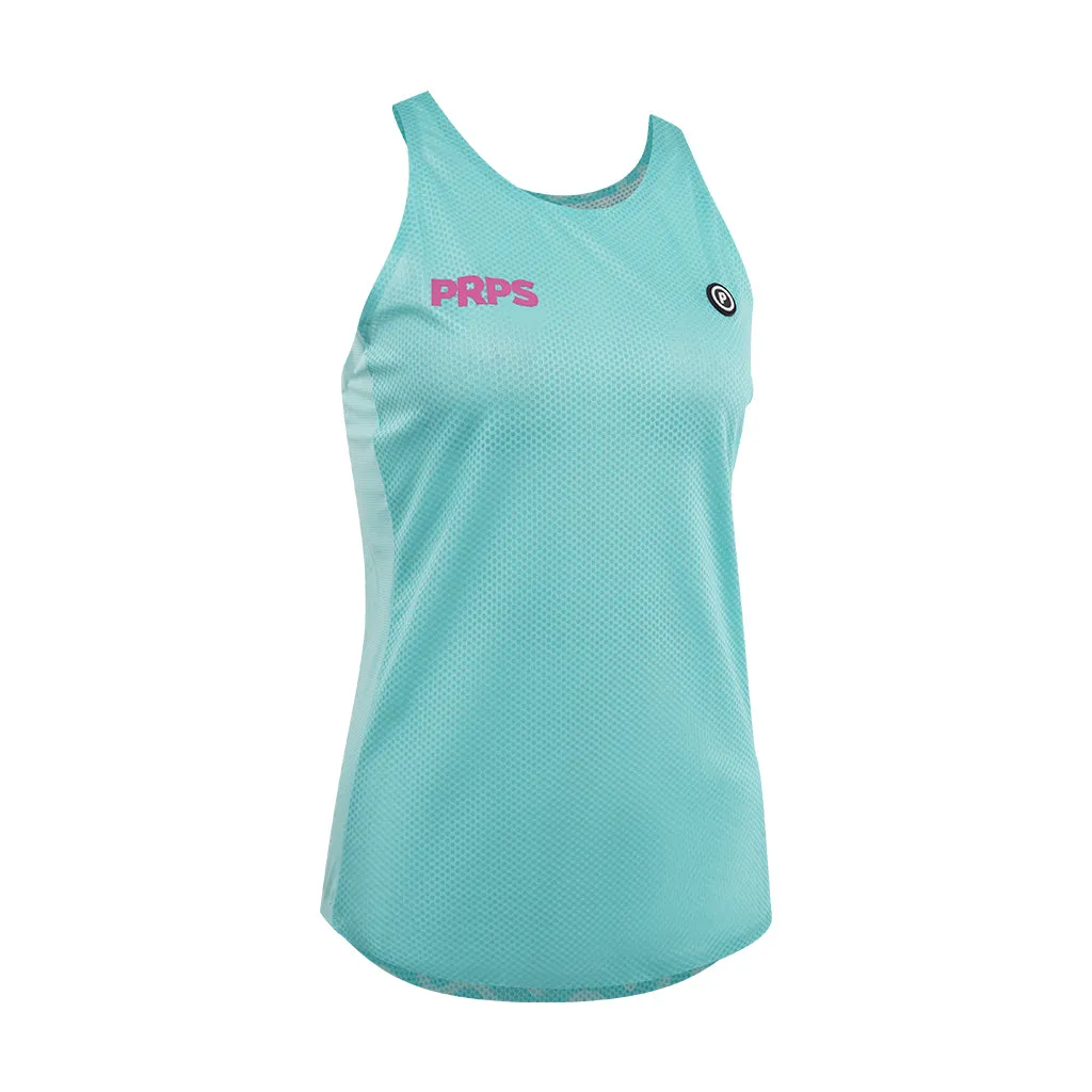 Women Running Singlet Hypermesh PRO (Arctic Blue)