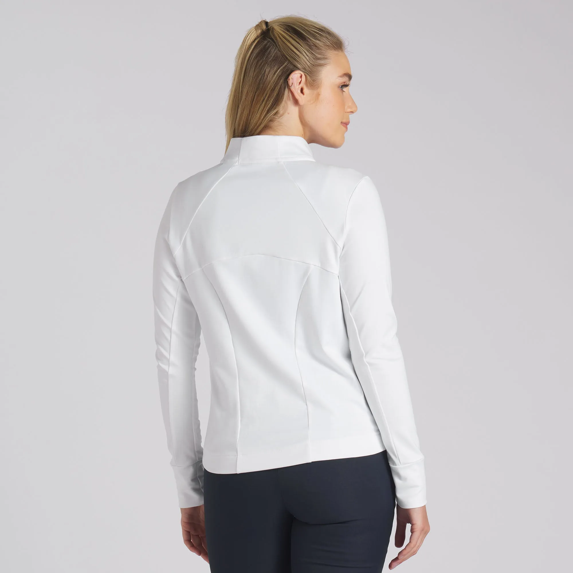 Women's CLOUDSPUN Heather Full Zip Golf Jacket