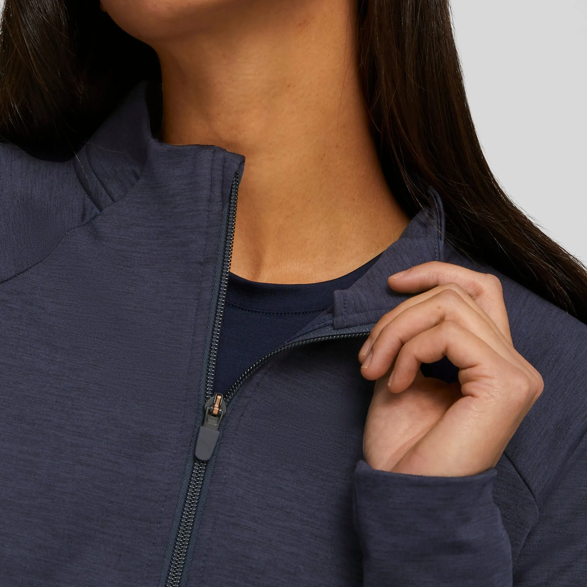 Women's CLOUDSPUN Heather Full Zip Golf Jacket