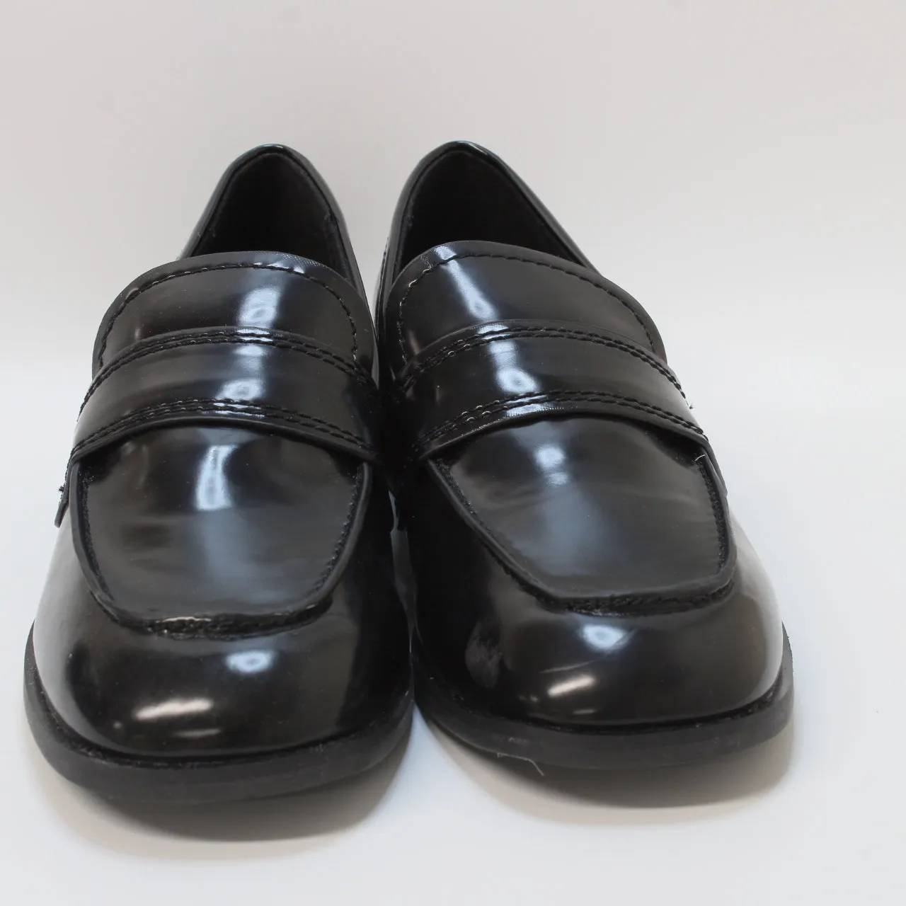 Womens Office Framed Loafers Black