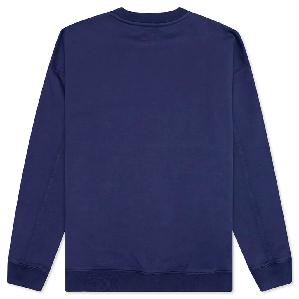 Worm Hole Crewneck - Slate