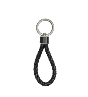 Woven Key Ring, Black (S)