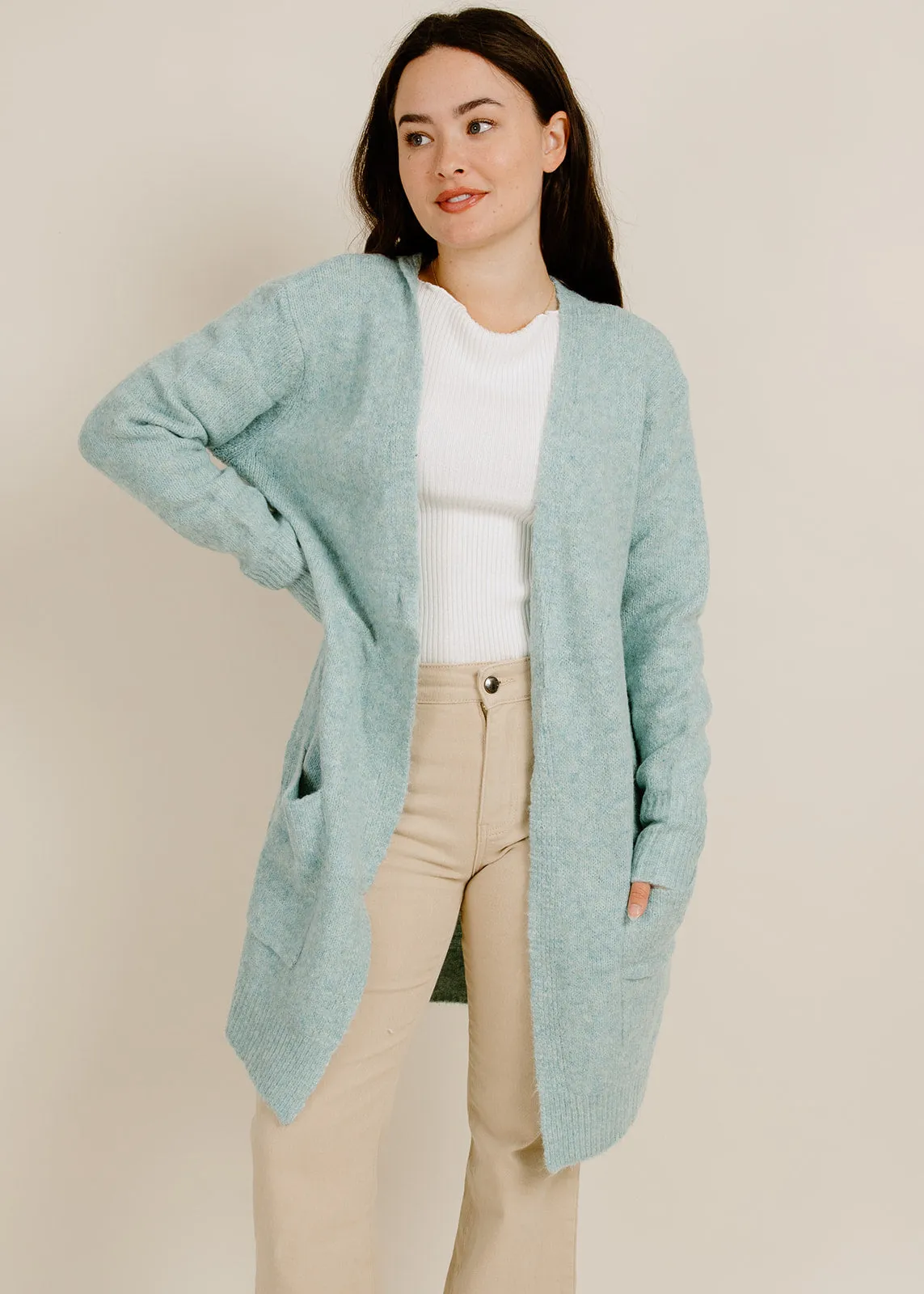 Wren Cardigan - Sky