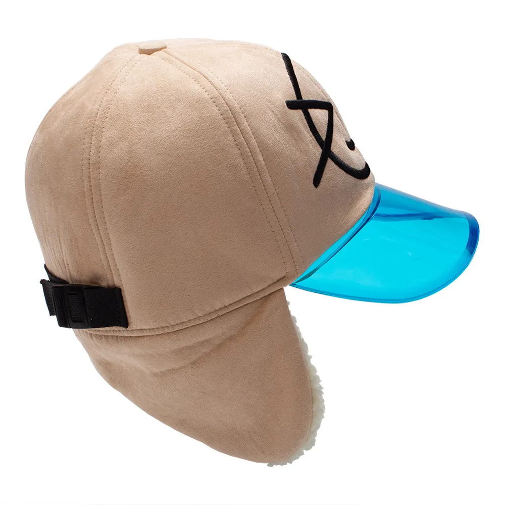 Wynken | Deerstalker Visor Cap Oatmeal/Blue