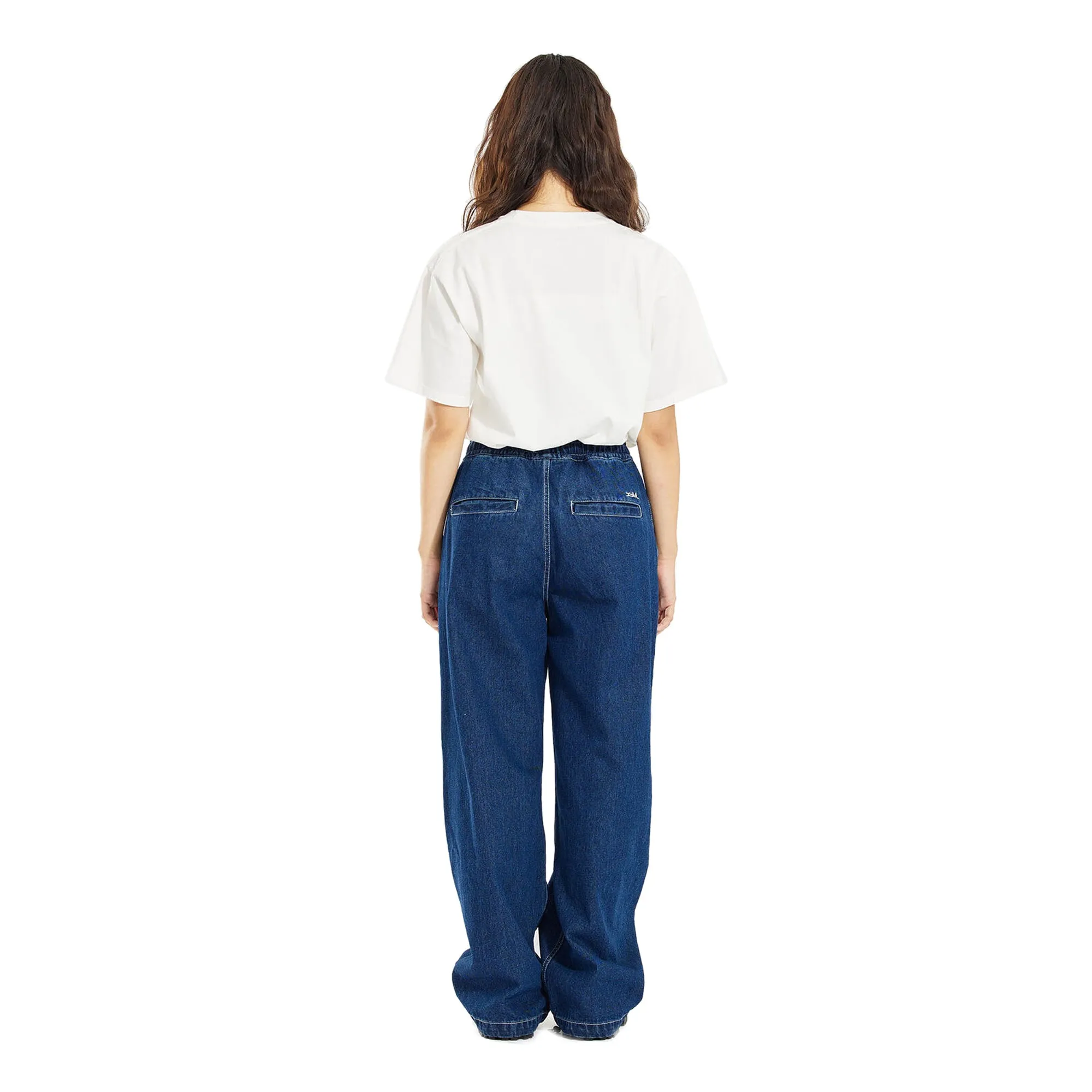 X-Girl Womens Denim Easy Pants